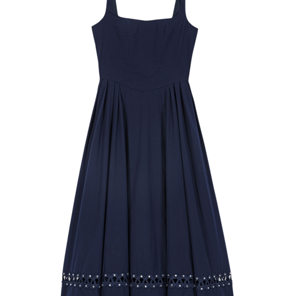 Maje Flared Midi Dress
