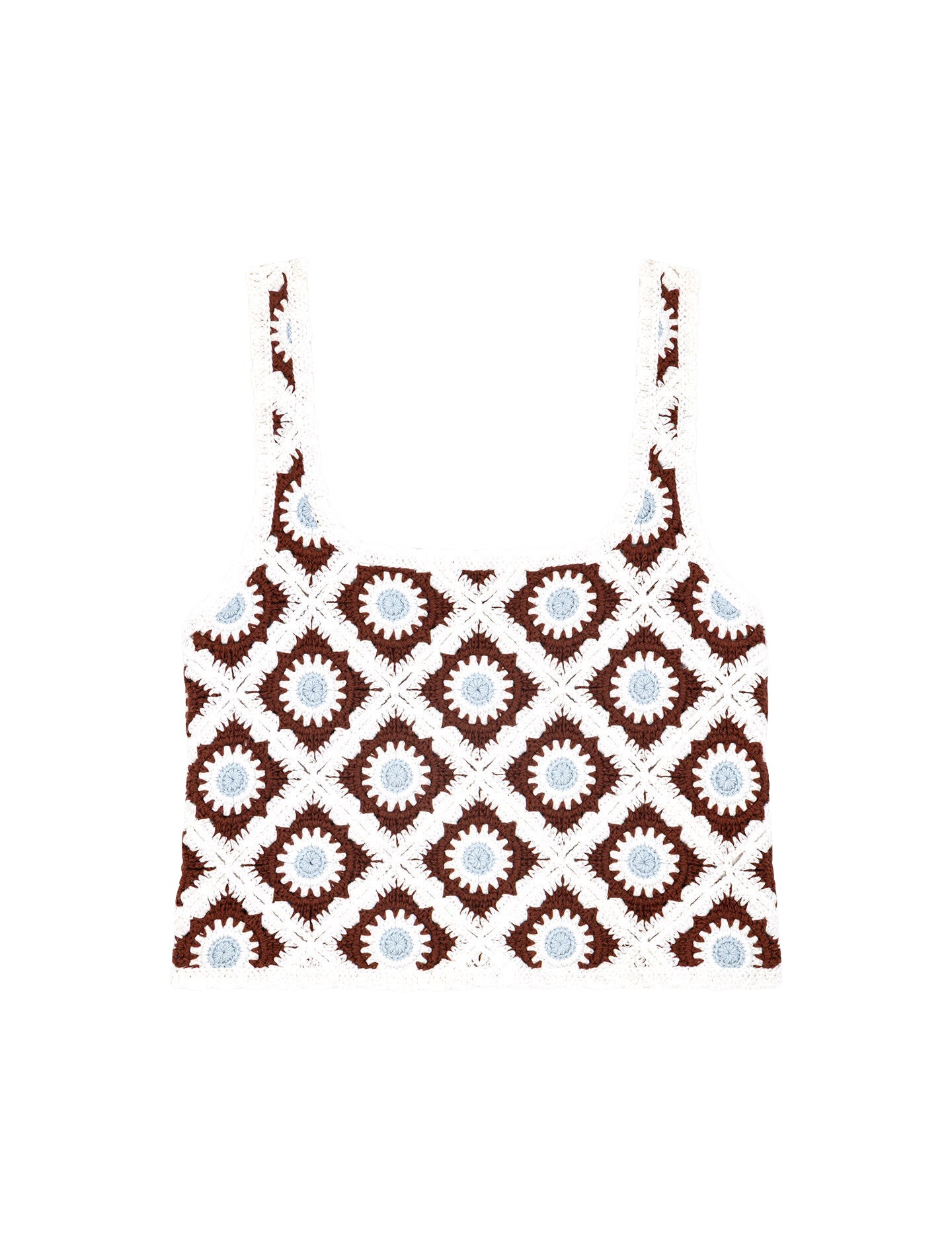 Maje-Floral-Crochet-Top76933_nobg Maje Top Parisian Accessible Luxury Clothing at Luxury Shoes
