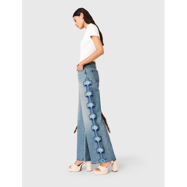 Maje Pant Parisian Accessible Luxury Clothing at Luxury Shoes 