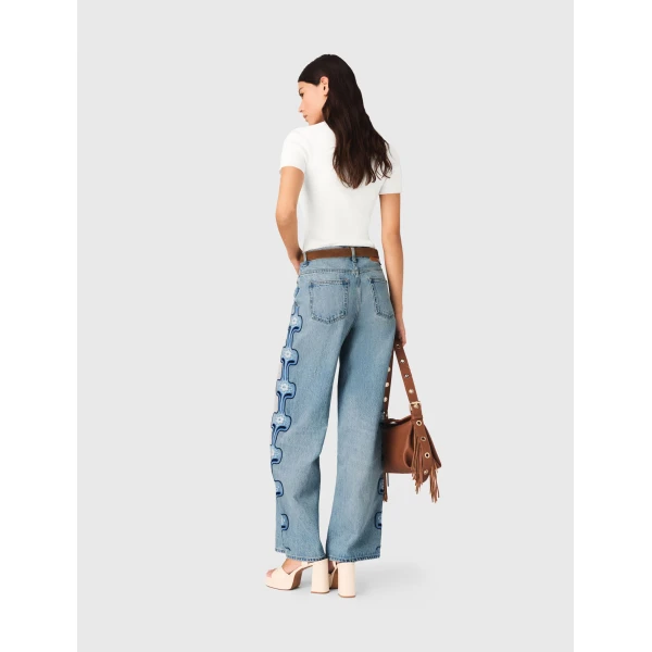 Maje Pant Parisian Accessible Luxury Clothing at Luxury Shoes 