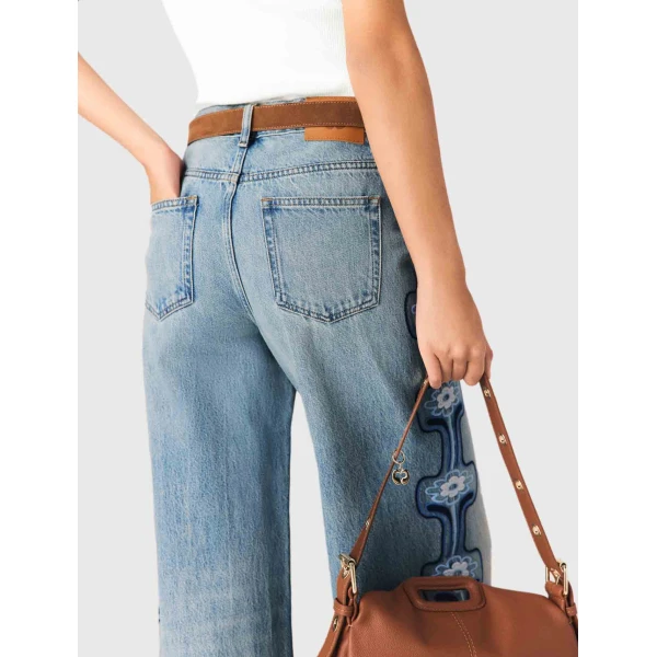 Maje Pant Parisian Accessible Luxury Clothing at Luxury Shoes 