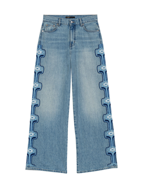 Maje Pant Parisian Accessible Luxury Clothing at Luxury Shoes 