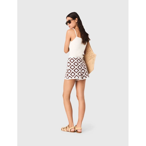 Maje Short Parisian Accessible Luxury Clothing at Luxury Shoes 