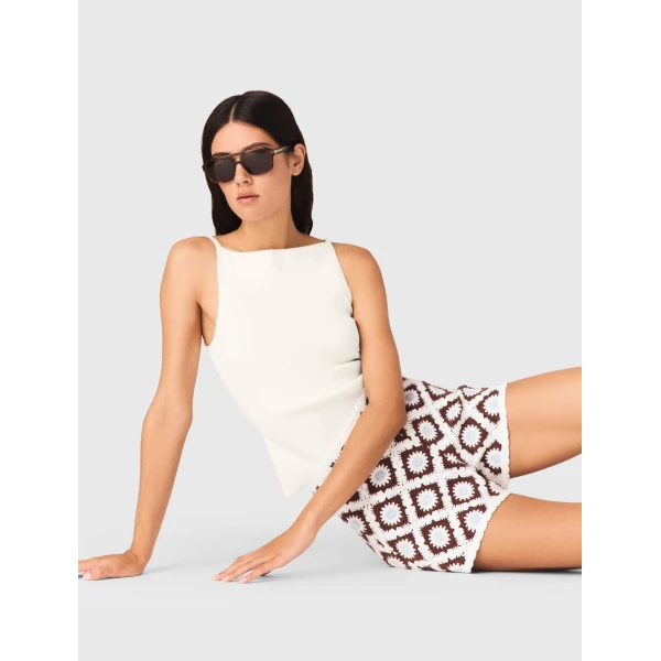 Maje Short Parisian Accessible Luxury Clothing at Luxury Shoes 