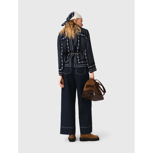 Maje Shirt Parisian Accessible Luxury Clothing at Luxury Shoes 