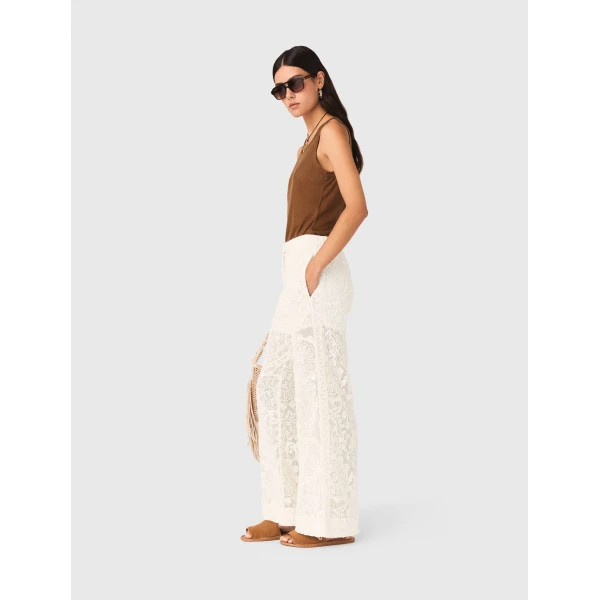 Maje Pant Parisian Accessible Luxury Clothing at Luxury Shoes 