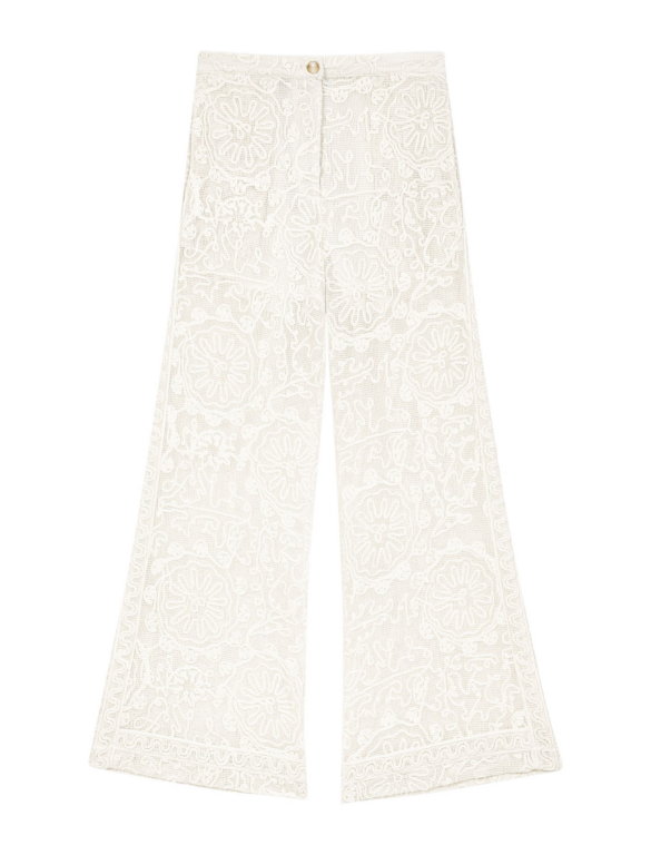 Maje Pant Parisian Accessible Luxury Clothing at Luxury Shoes 