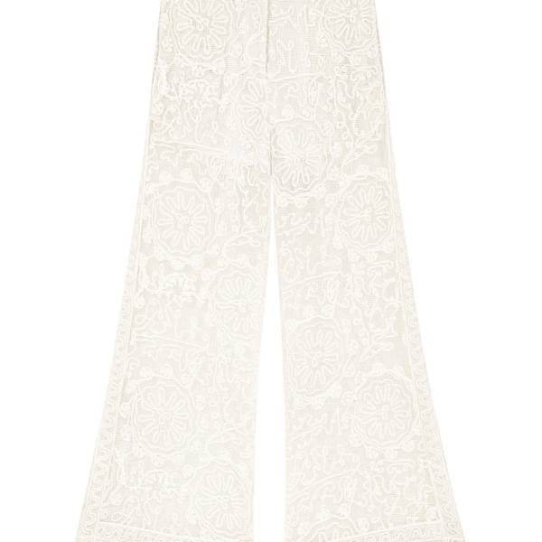 Maje Guipure Lace Trousers