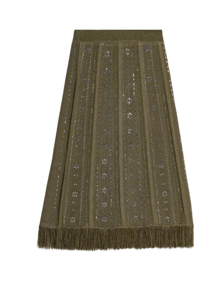 Maje Skirt Parisian Accessible Luxury Clothing at Luxury Shoes 