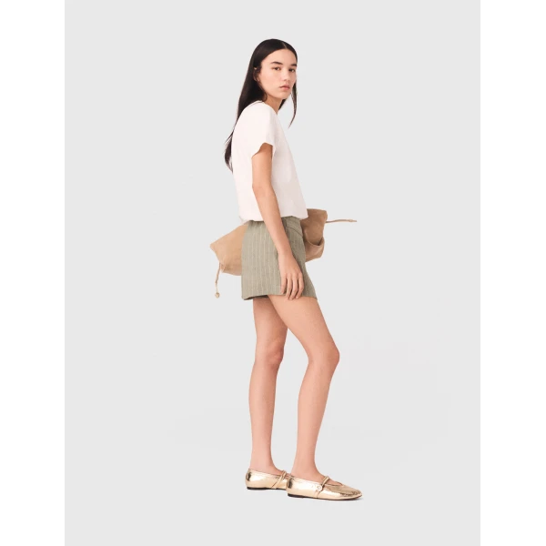 Maje Short Parisian Accessible Luxury Clothing at Luxury Shoes 