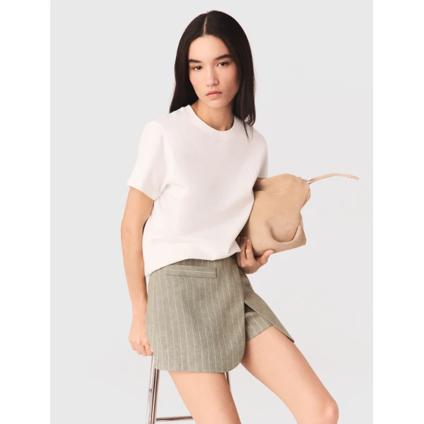 Maje Short Parisian Accessible Luxury Clothing at Luxury Shoes 