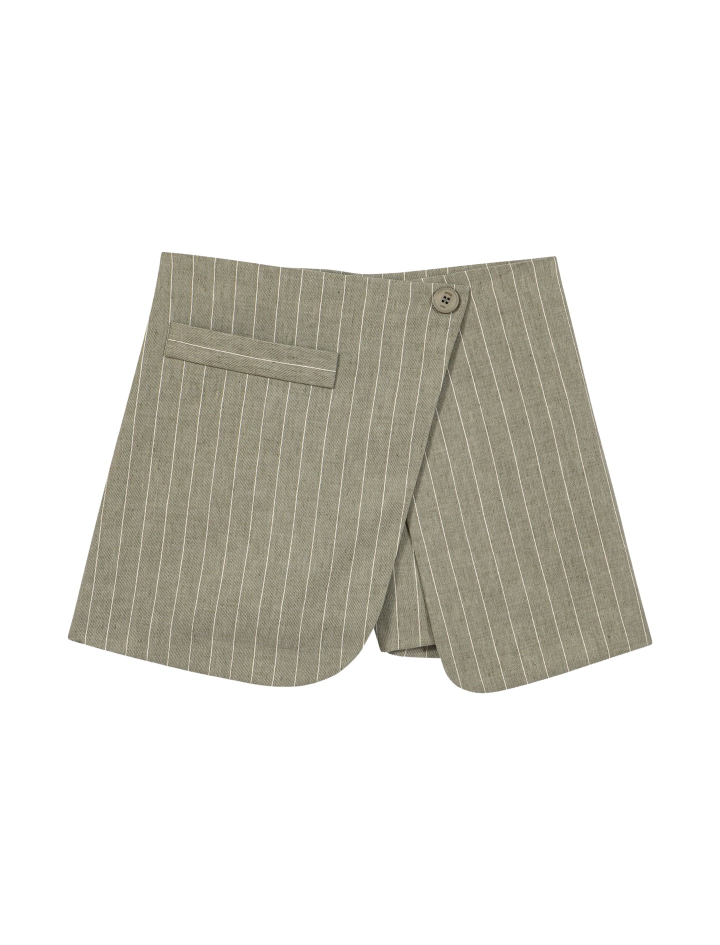 Maje-Layered-Linen-Blend-Shorts47069_nobg Maje Short Parisian Accessible Luxury Clothing at Luxury Shoes