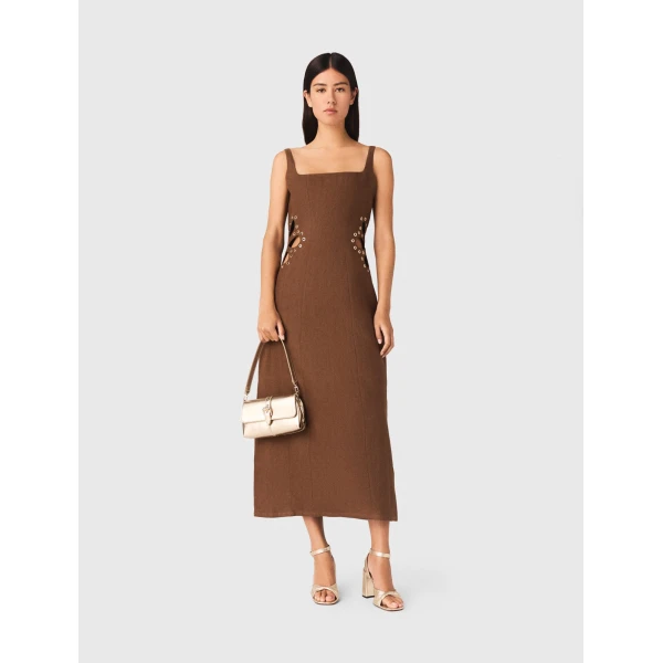 Maje Dress Parisian Accessible Luxury Clothing at Luxury Shoes 