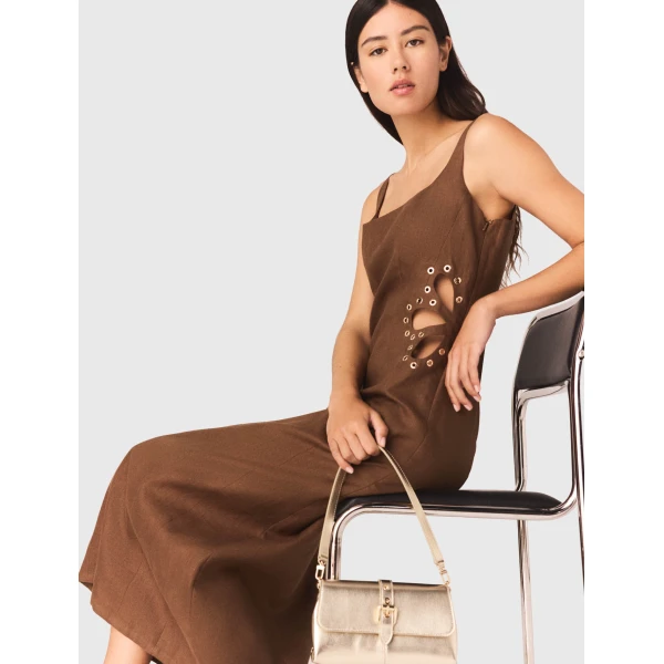 Maje Dress Parisian Accessible Luxury Clothing at Luxury Shoes 