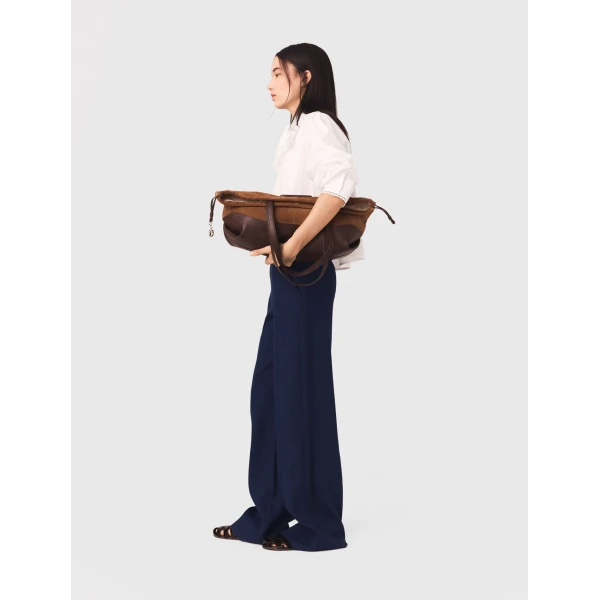 Maje Pant Parisian Accessible Luxury Clothing at Luxury Shoes 