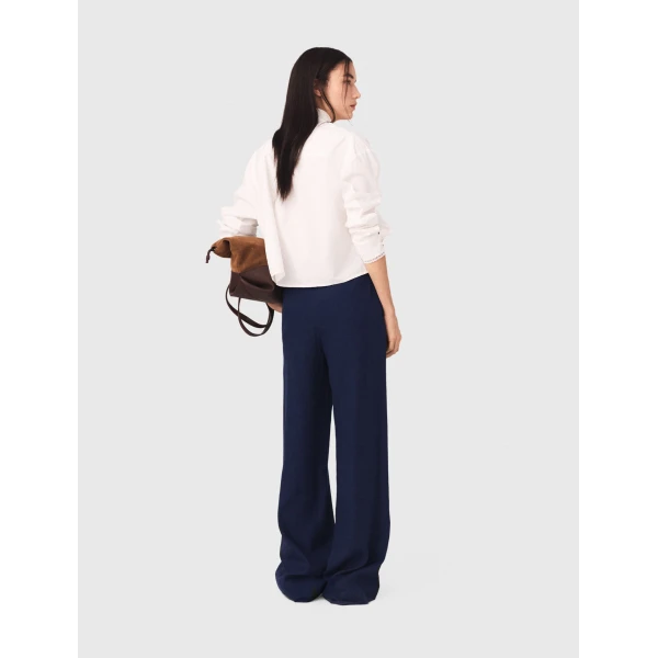 Maje Pant Parisian Accessible Luxury Clothing at Luxury Shoes 