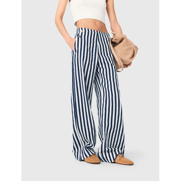 Maje Pant Parisian Accessible Luxury Clothing at Luxury Shoes 