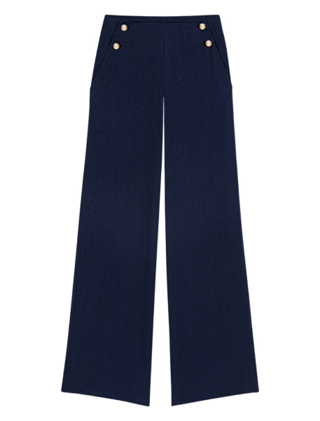 Maje Pant Parisian Accessible Luxury Clothing at Luxury Shoes 