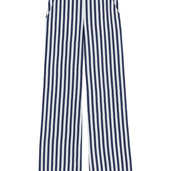 Maje Linen Blend Sailor Trousers