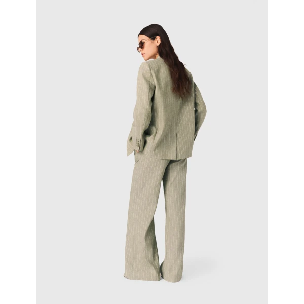 Maje Pant Parisian Accessible Luxury Clothing at Luxury Shoes 