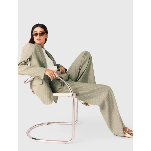 Maje Pant Parisian Accessible Luxury Clothing at Luxury Shoes 