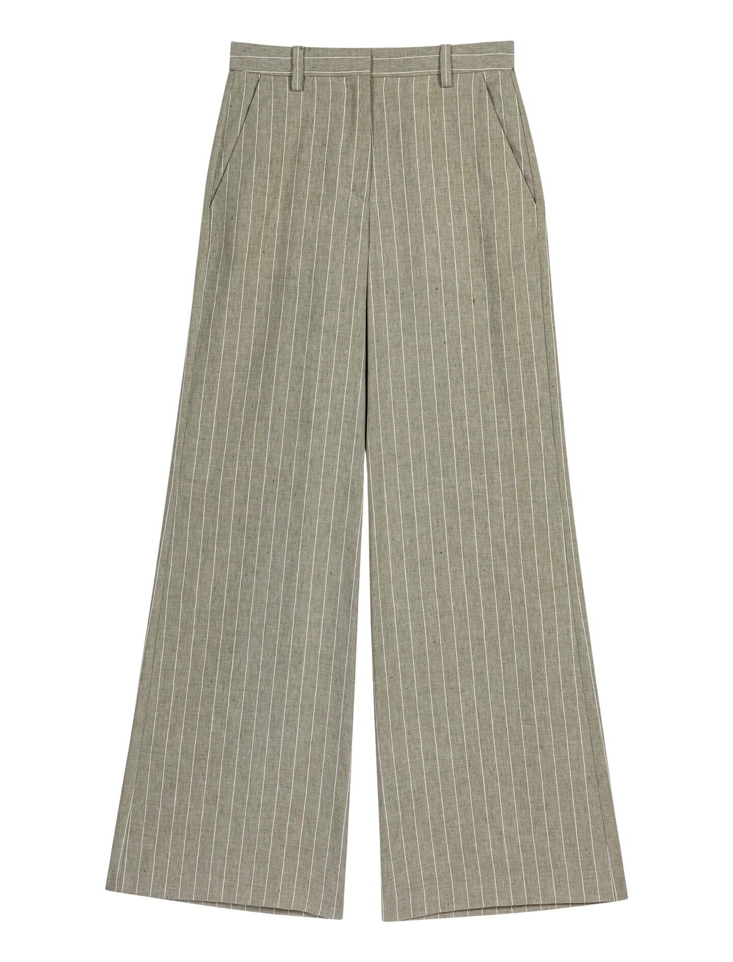 Maje-Linen-Blend-Suit-Trousers98345_nobg Maje Pant Parisian Accessible Luxury Clothing at Luxury Shoes