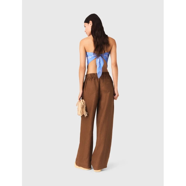 Maje Pant Parisian Accessible Luxury Clothing at Luxury Shoes 