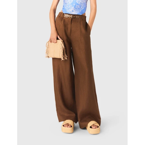 Maje Pant Parisian Accessible Luxury Clothing at Luxury Shoes 
