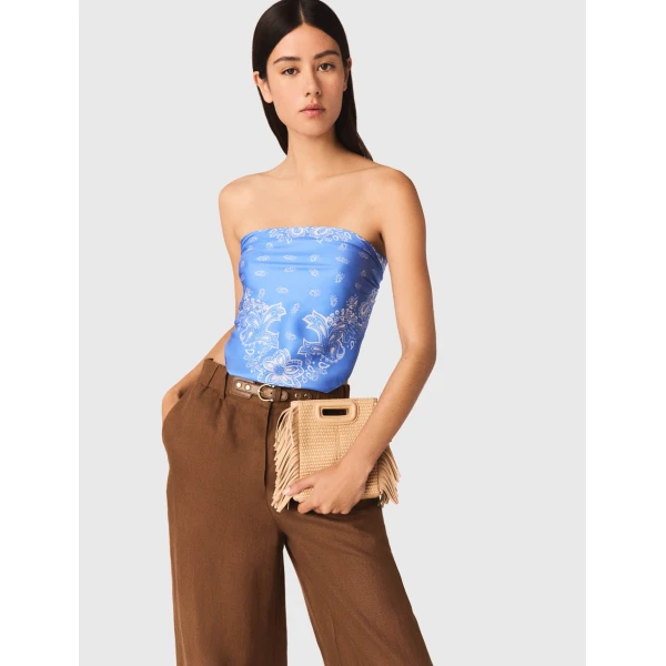 Maje Pant Parisian Accessible Luxury Clothing at Luxury Shoes 