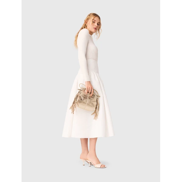 Maje Skirt Parisian Accessible Luxury Clothing at Luxury Shoes 