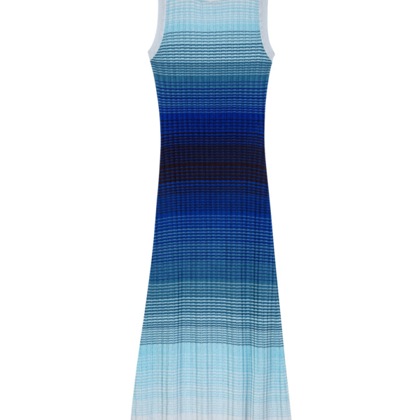 Maje Ombré Knit Maxi Dress