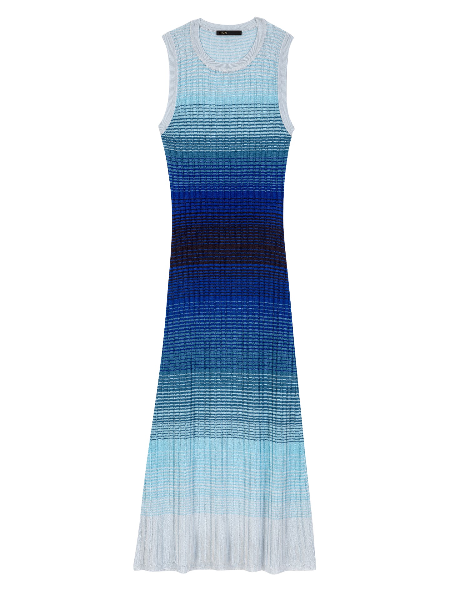 Maje-Ombre-Knit-Maxi-Dress23468_nobg Maje Dress Parisian Accessible Luxury Clothing at Luxury Shoes