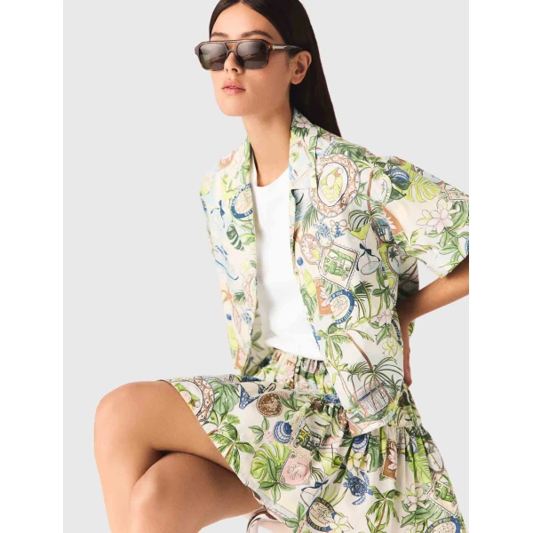 Maje Shirt Parisian Accessible Luxury Clothing at Luxury Shoes 