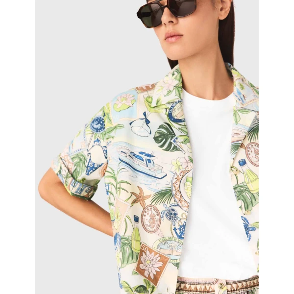 Maje Shirt Parisian Accessible Luxury Clothing at Luxury Shoes 