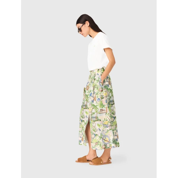 Maje Skirt Parisian Accessible Luxury Clothing at Luxury Shoes 