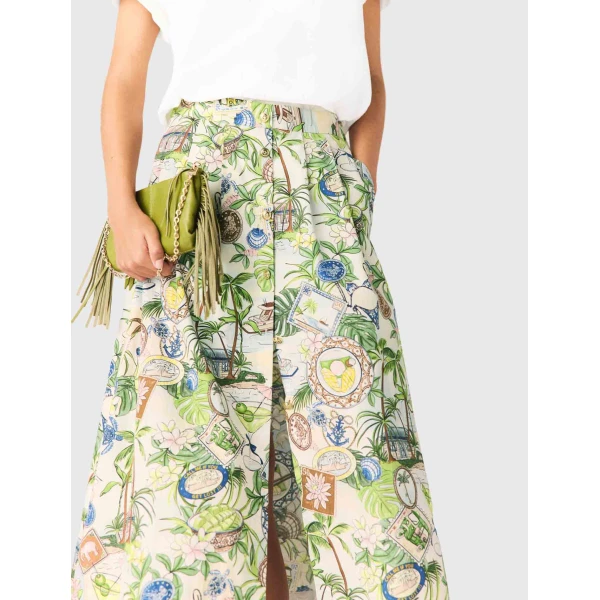 Maje Skirt Parisian Accessible Luxury Clothing at Luxury Shoes 
