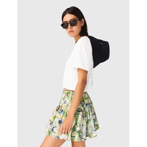 Maje Skirt Parisian Accessible Luxury Clothing at Luxury Shoes 