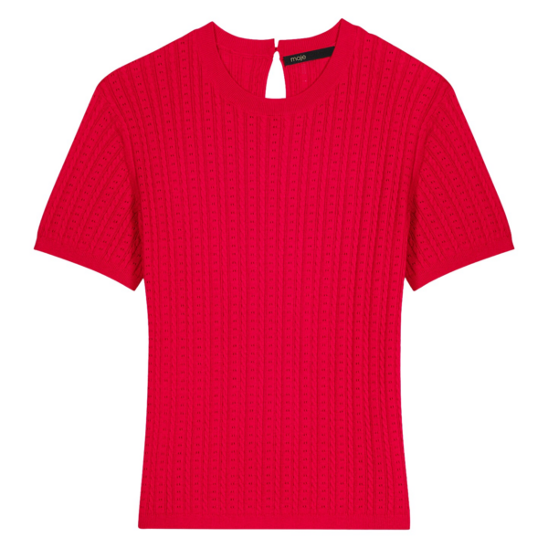 Maje Round-Neck Sweater