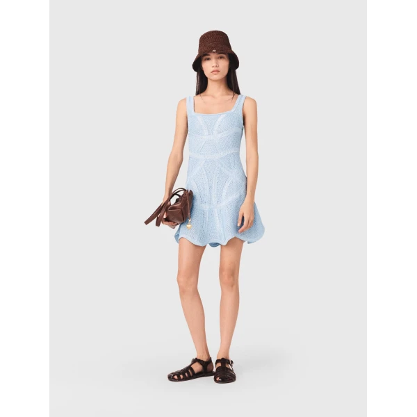Maje Dress Parisian Accessible Luxury Clothing at Luxury Shoes 