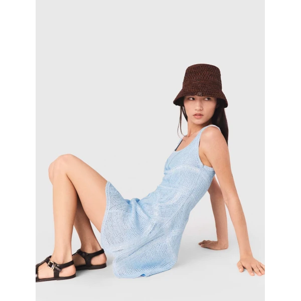 Maje Dress Parisian Accessible Luxury Clothing at Luxury Shoes 