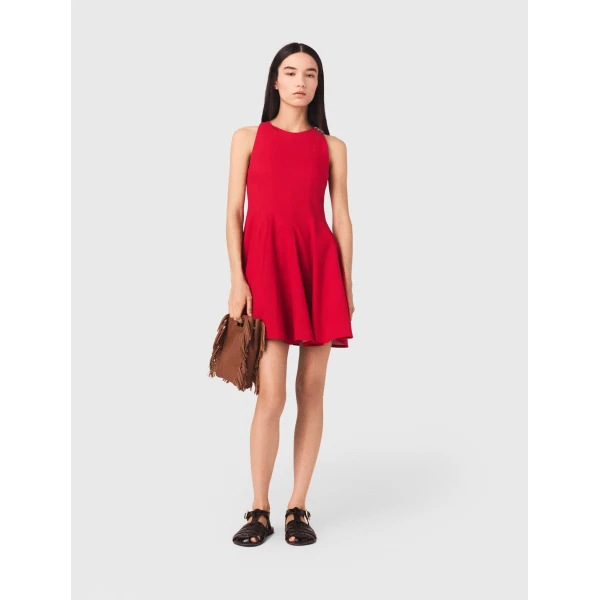 Maje Dress Parisian Accessible Luxury Clothing at Luxury Shoes 