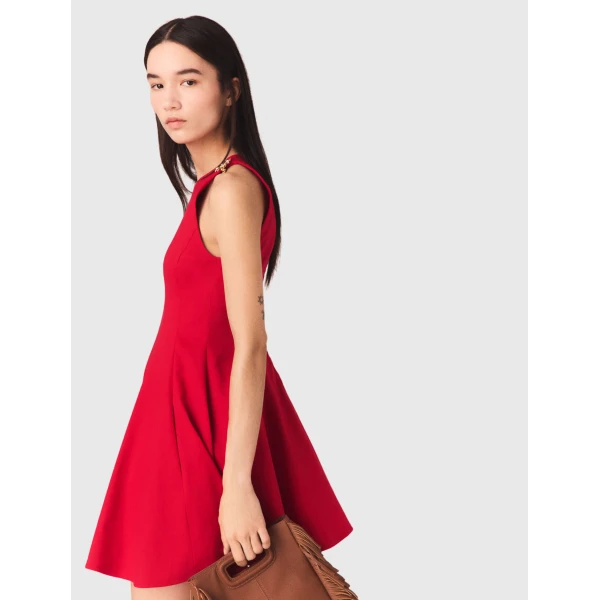 Maje Dress Parisian Accessible Luxury Clothing at Luxury Shoes 