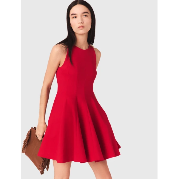 Maje Dress Parisian Accessible Luxury Clothing at Luxury Shoes 