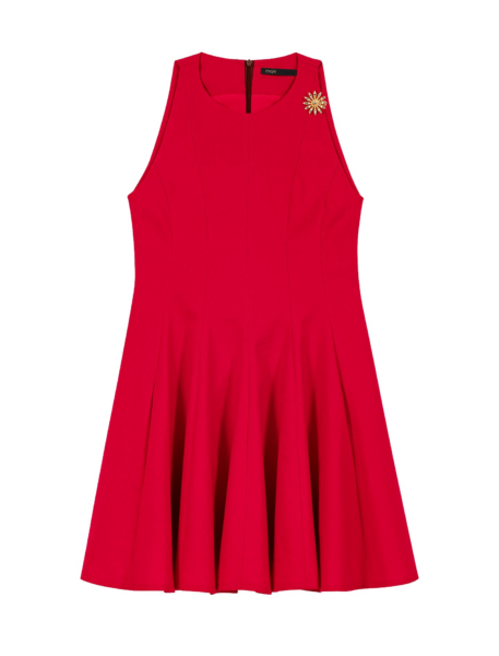 Maje Dress Parisian Accessible Luxury Clothing at Luxury Shoes 