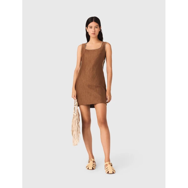 Maje Dress Parisian Accessible Luxury Clothing at Luxury Shoes 