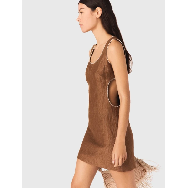 Maje Dress Parisian Accessible Luxury Clothing at Luxury Shoes 