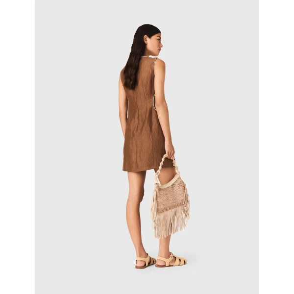 Maje Dress Parisian Accessible Luxury Clothing at Luxury Shoes 