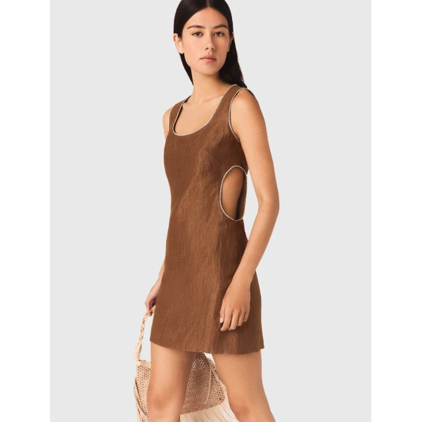 Maje Dress Parisian Accessible Luxury Clothing at Luxury Shoes 