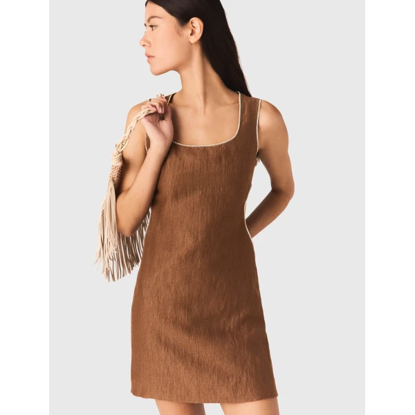 Maje Dress Parisian Accessible Luxury Clothing at Luxury Shoes 