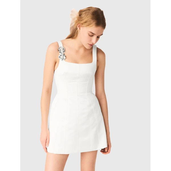 Maje Dress Parisian Accessible Luxury Clothing at Luxury Shoes 